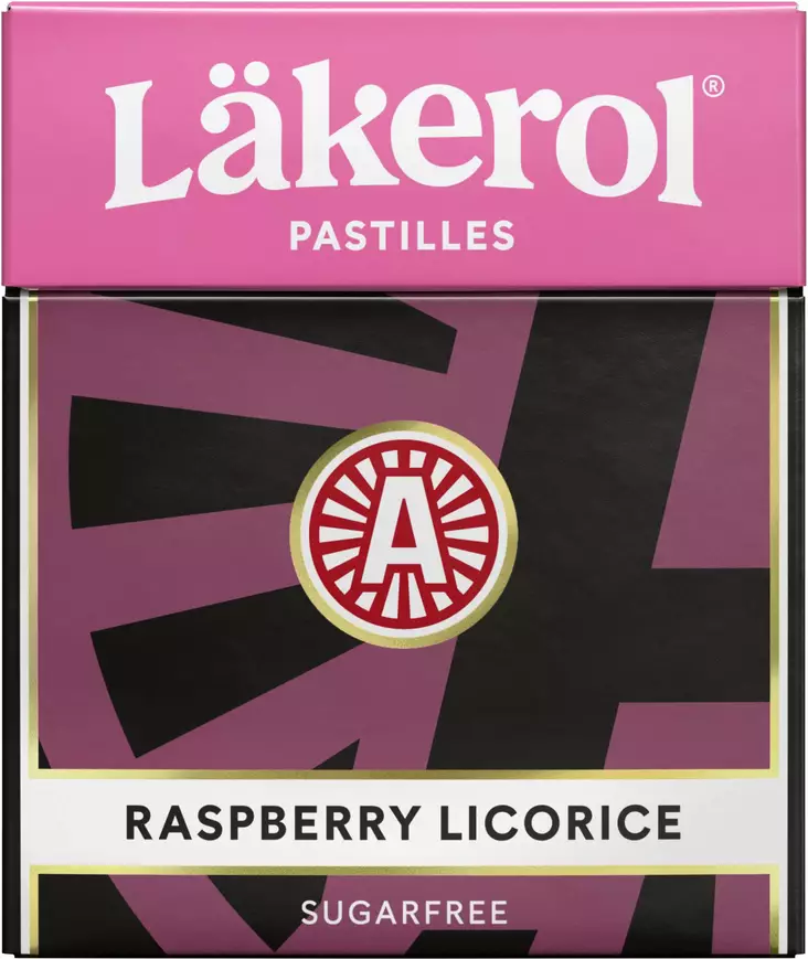 LÄKEROL CLASSIC RASBERRY 25G - Purukumit ja pastillit - 7310350131600 - 1