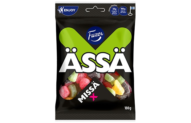 MISSÄ X 180G FAZER - Makeispussit, -patukat ja tikkarit - 6411401036200 - 1