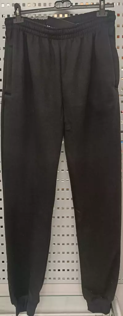 Miesten collegehousut Basic rib M black - Miesten college-ja verryttelyhousut - 6419285821820 - 2