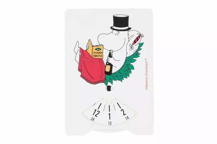 Moomin Characters Pysäköintikiekko Muumi Pappa - Pysäköintitarvikkeet - 6430063090450 - 1