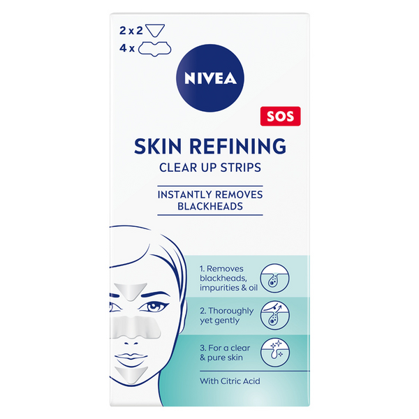 NIVEA CLEAR - UP STRIPS 8KPL - Kasvojen ihonhoito - 4005808185580 - 1