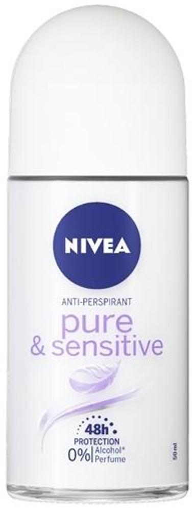NIVEA DEO ROLL-ON 50ML PURE SENSITIVE - Naisten deodorantit - 0000042349570 - 1
