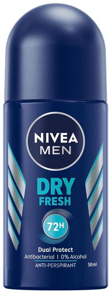 NIVEA MEN DEO ROLL-ON 50ML DRY FRESH - Miesten deodorantit - 0000042349440 - 1