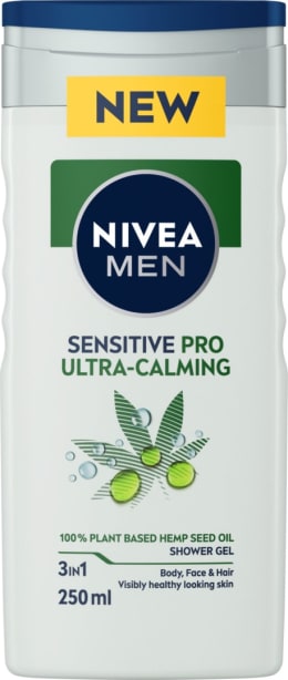 NIVEA SENSITIVE SG PRO ULTRA CALMING - Miesten saippuat ja suihkugeelit - 4005900929990 - 1