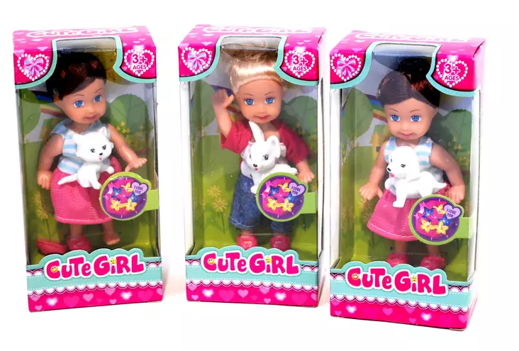 NUKKE 12 CM JA LEMMIKKI - Sisäleikit - 7340010296370 - 1