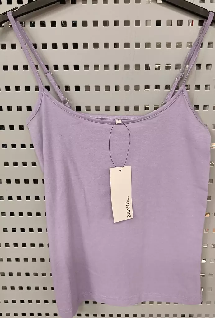 Naisten spagettitoppi L lavender - Naisten hihattomat paidat ja topit - 6419285564840 - 1
