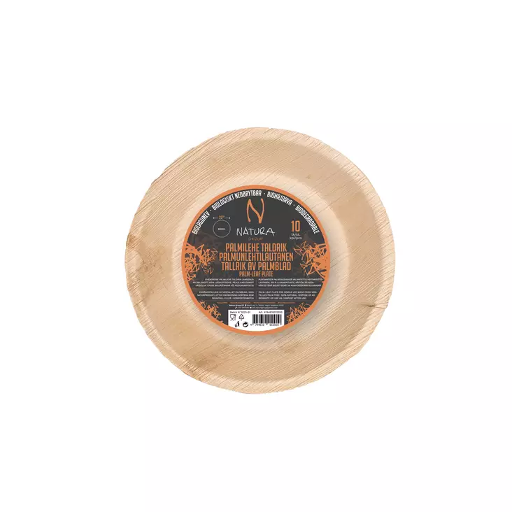 PALMUNLEHTI LAUTANEN SYVÄ 20 cm - Kertakäyttöastiat ja -välineet - 4744610012010 - 1