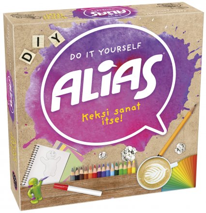 PERHEPELI D.I.Y. ALIAS - Pöytä- ja lautapelit - 6416739565620 - 1