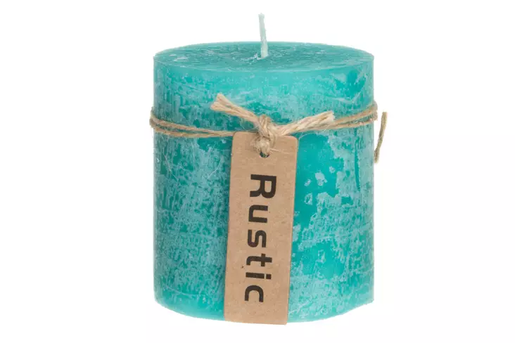 Polar Pöytäkynttilä turkoosi 7x7 cm - Pöytäkynttilät ja tuoksukynttilät - 6410413061460 - 1