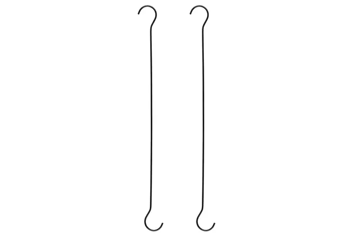 RIPUSTUSKOUKKU 60 cm MUSTAl - Ripustuskoukut - 6410413305410 - 1