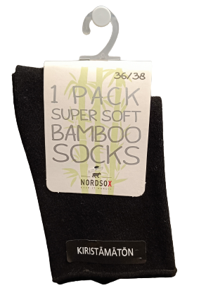 N ROLL-TOP SUKKA BAMBU-VISKOOSI 36-38 - Naisten sukat - 6438159059220 - 1