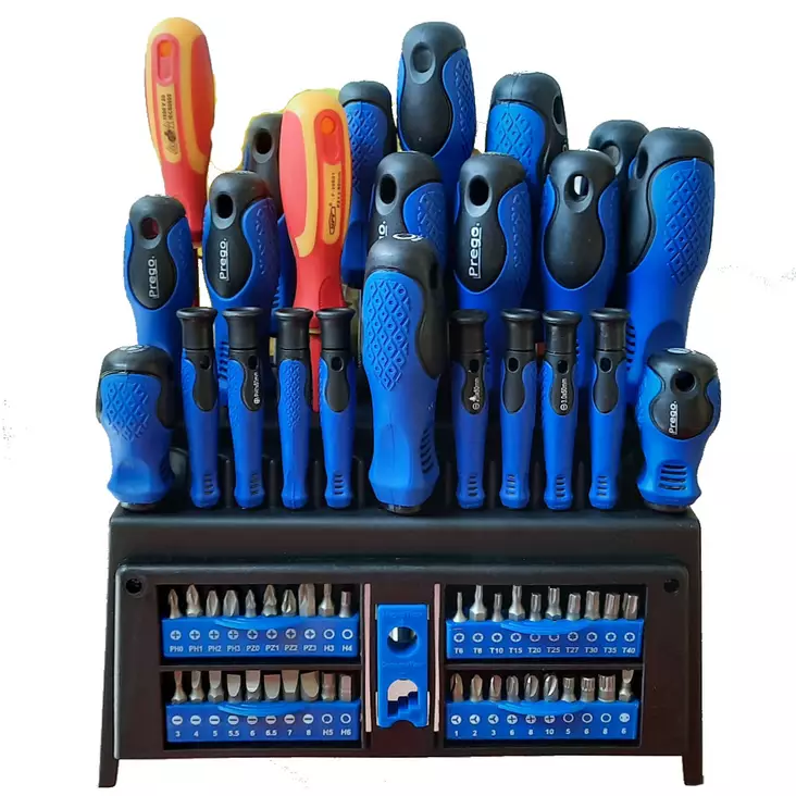 RUUVIMEISSELISARJA 65-OSAINEN - Työkalusarjat - 6430037755880 - 1