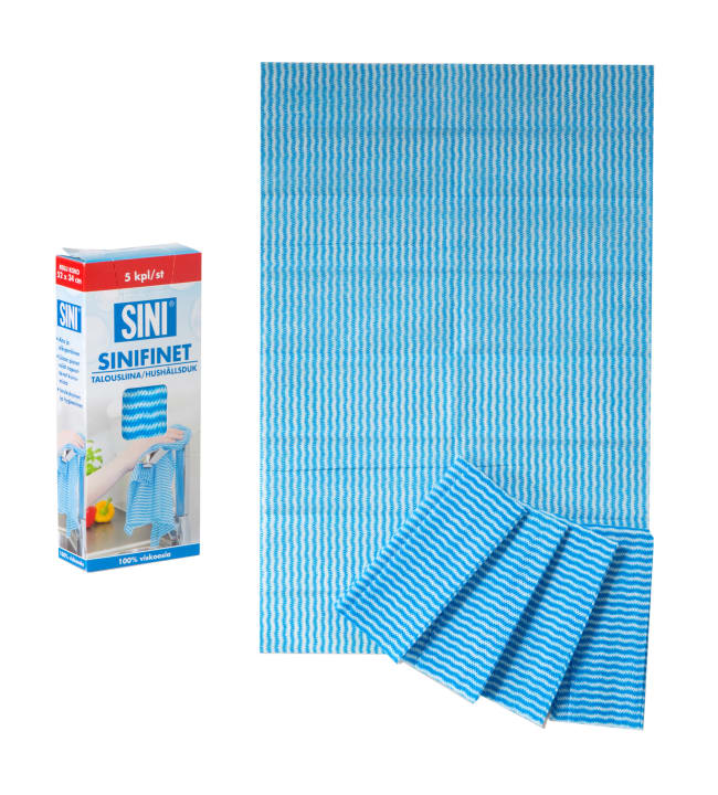 SINIFINET TALOUSL. 5KPL - Siivousliinat ja -sienet - 6423800035890 - 1