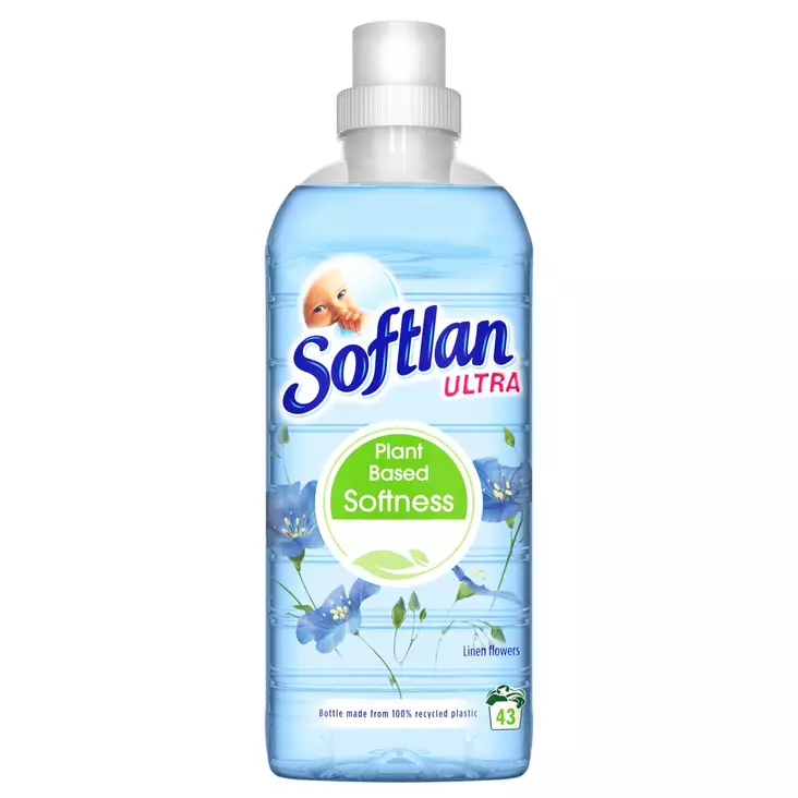SOFTLAN PLANT SOFTNESS LINEN FLOWERS 650 - Pyykinpesuaineet - 8718951342330 - 1
