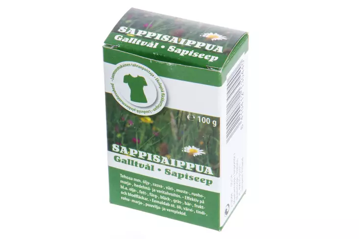 Sodasan sappisaippua 100 g - Pyykinpesuaineet  - 6410412130440 - 1