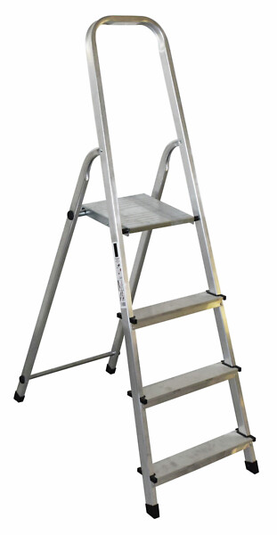 Taloustikas, 4 askelmaa - Tikkaat ja telineet - 6438140521040 - 1