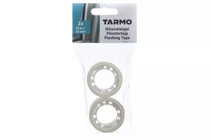 Tarmo Ikkunateippi 25 mm 10 m 2 kpl - Ikkunatiivisteet ja ovitiivisteet - 6410410153250 - 1