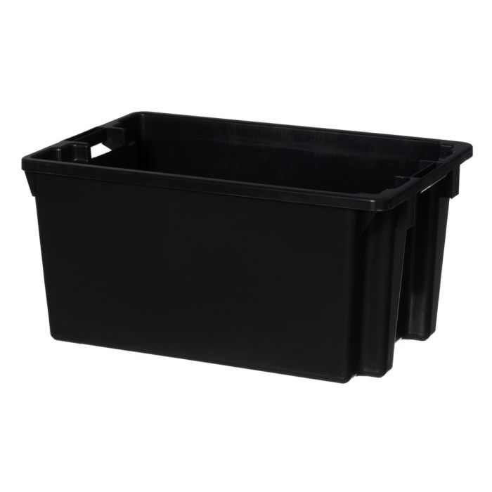 VARASTOLAATIKKO MUSTA 50 L - Laatikot - 6410416331010 - 1