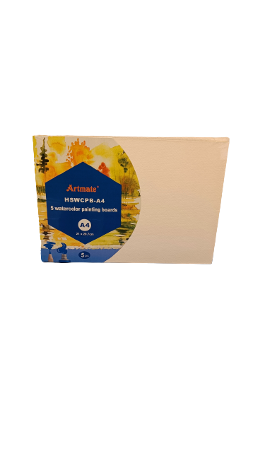 VESIVÄRI-MAALAUSPOHJA A4 - Taiteilijatarvikkeet - 6438159302890 - 1