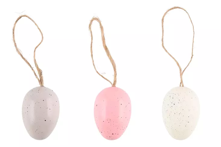 Verso Oksakoriste Muna 5 cm 12 kpl - Koriste-esineet - 6410413287150 - 1