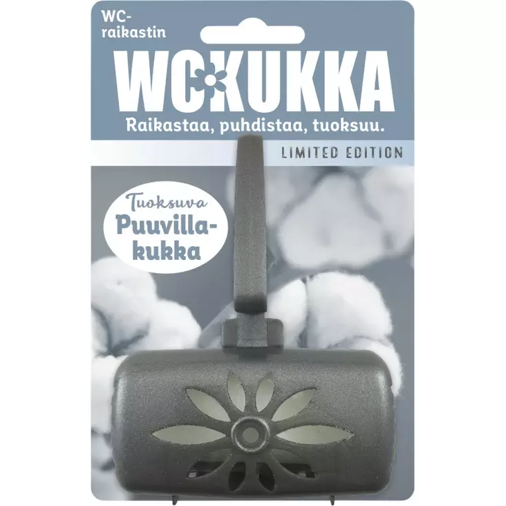 WC Kukka 50g Puuvillakukka wc-raikastin - WC:n puhdistus ja putkenavaajat - 6412203102070 - 1