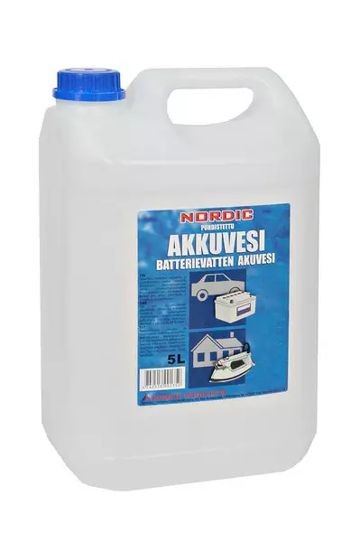 AKKUVESI 5L - Muut lisäaineet - 4742516001350 - 1