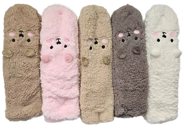 N kotitossut teddy eläinnaamat 35-41 - Naisten aamutossut - 6438159391160 - 1