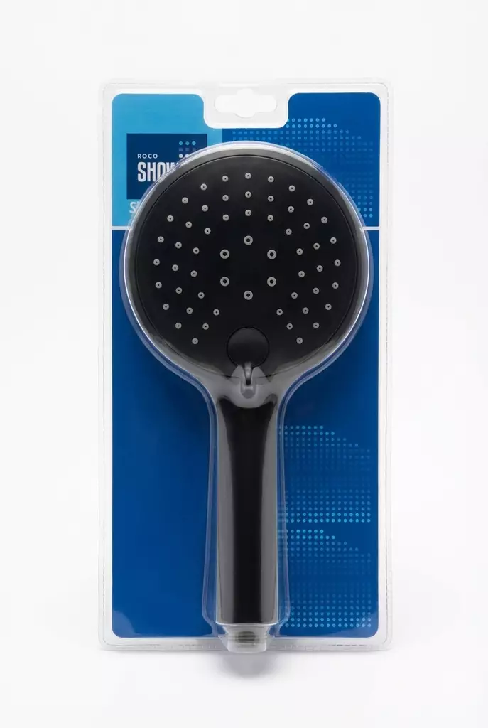 SUIHKUKAHVA MUSTA 3-TOIMINTOA - Suihkupäät - 6438159952330 - 1