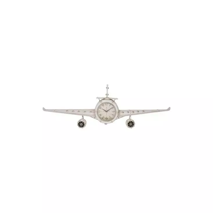 SEINÄKELLO LENTOKONE - Seinä- ja pöytäkellot - 8719987209550 - 1