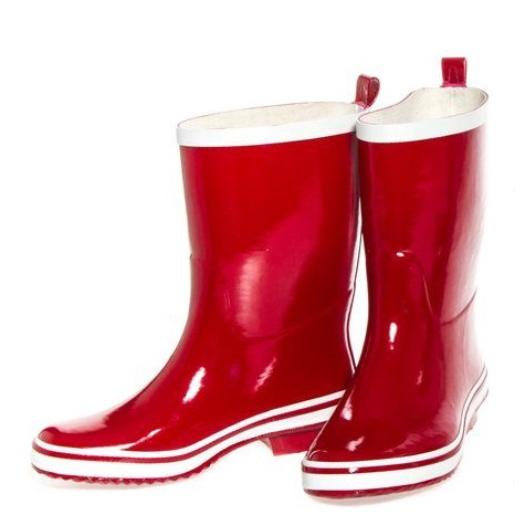 Acces Saappaat naisten basic punainen - Naisten kumisaappaat - 0000000007010 - 1