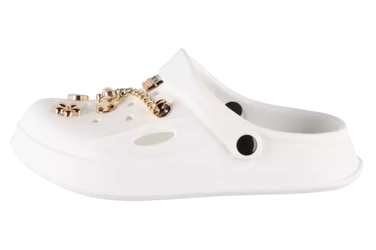 Acces Sandaalit Bling Pinssit valkoinen - Naisten sandaalit ja pistokkaat - 0000000007040 - 1