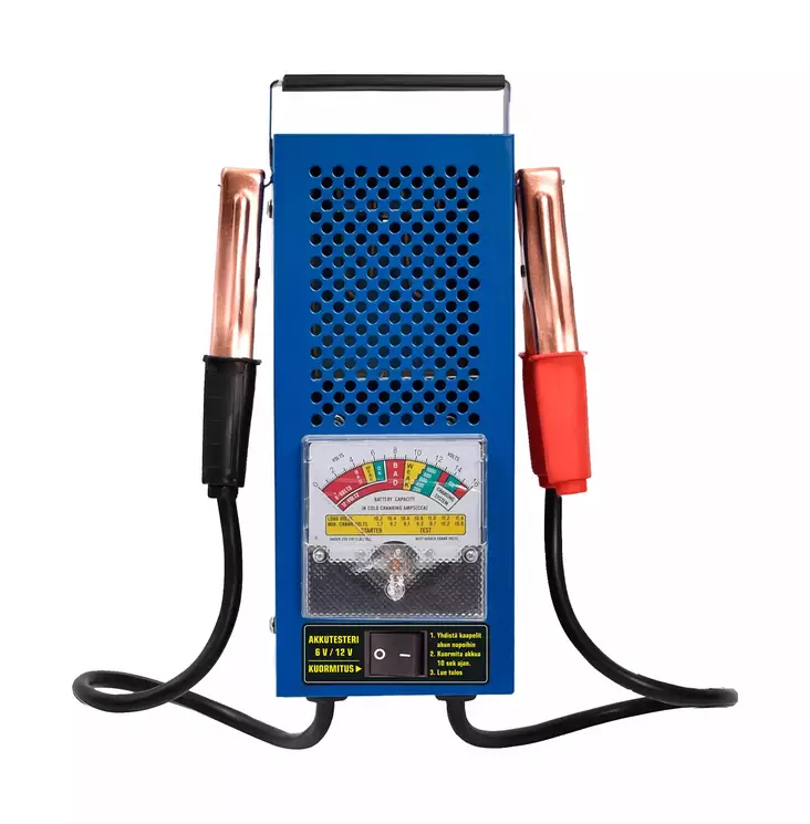 AKKUTESTERI VIISARINÄYTÖLLÄ 12 V - Paristotesterit - 6438152086780 - 1