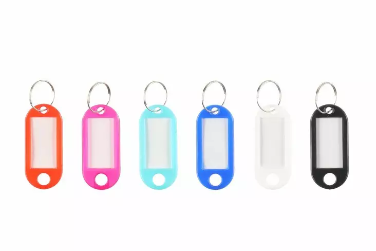 AVAINNIMIKE MUOVI 6 kpl - Avaimenperät - 6410416452920 - 1