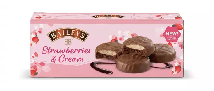 BAILEYS STRAWBERRIES & CREAM KEKSI 128G - Makeat keksit - 5060250347190 - 1
