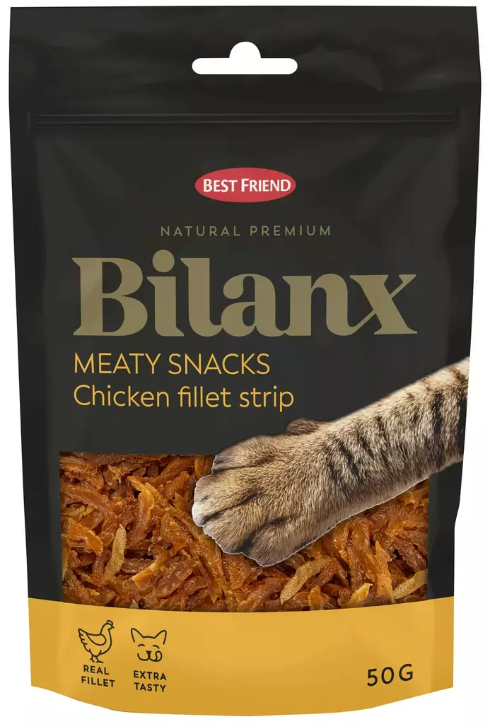 Bilanx Meauty Snacks Kanafilesuikale - Kissan kuivaruoka - 5700551220630 - 1