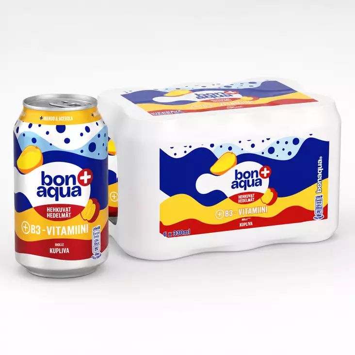 Bonaqua Hehkuvat Hedelmät 6-pack - Kivennäisvedet - 6415600592260 - 1