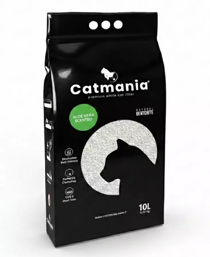 CATMANIA KISSANHIEKKA 10 L ALOEVERA - Kissanhiekat - 8682162004090 - 1