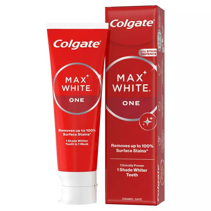 Colgate Max White One valkaiseva hammastahna 75 ml - Suunhoito, hammastahnat ja -harjat - 8718951763050 - 1