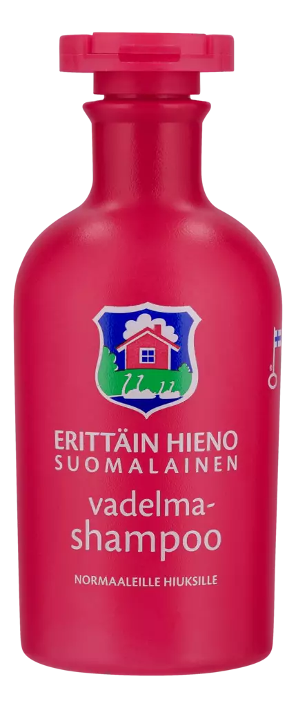 Erittäin Hieno Suomalainen 300ml Vadelma - Naisten shampoot ja hoitoaineet - 6412203102810 - 1