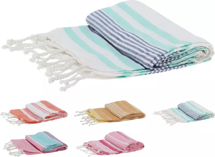 Hammam-pyyhe raitakuosi - Käsi- ja kylpypyyhkeet - 8721037423540 - 1