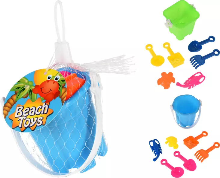 Hiekkalelusetti 7-osainen - Ulkoleikit - 8720573909570 - 1