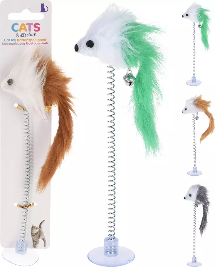 Kissanlelu vieterissä 19 cm - Kissan lelut - 8719202905700 - 1