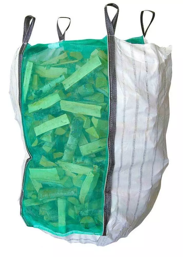 Klapisäkki 1000kg 95x95x160cm - Klapikoneet - 6438168069890 - 1