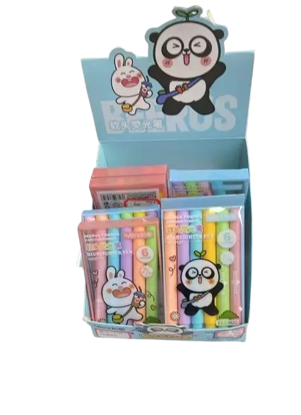 KOROSTUSKYNÄT 6 kpl/pkt - Kynät ja tussit - 6438506009670 - 1