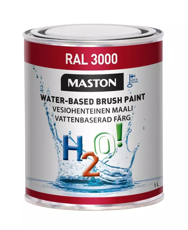 Maali H2O Puhtaanvalkoinen 250ml - Kalustemaalit - 6412490005870 - 1