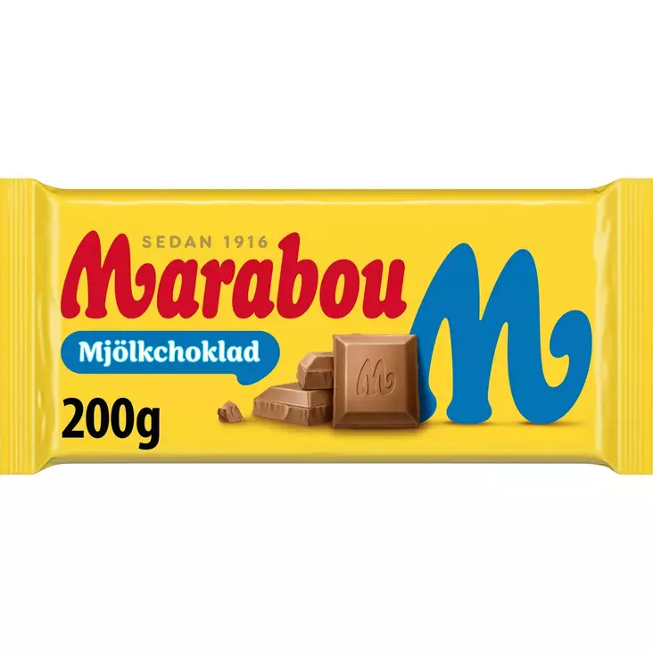 MARABOU MAITOSUKLAALEVY 200G - Suklaat ja konvehdit - 7622201727390 - 1