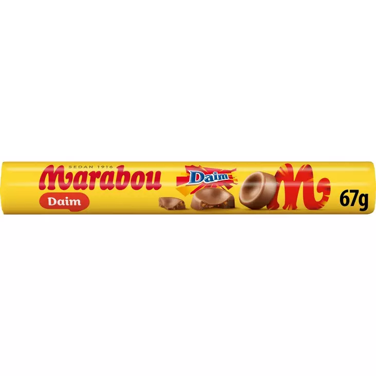 MARABOU NAPPIRULLA DAIM 67G - Suklaat ja konvehdit - 7622300223120 - 1