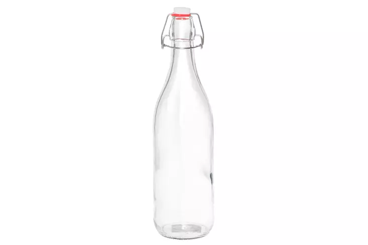 Marjukka Lasipullo patenttikorkilla 1 L - Säilöntäpurkit, pullot ja tarvikkeet - 6410416317410 - 1