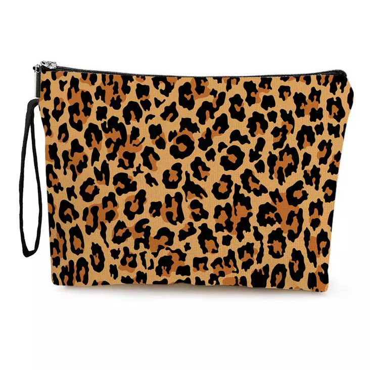 Meikkilaukku Leopardikuosi - Matkatarvikkeet - 6438506017040 - 1