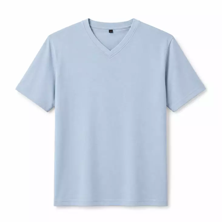 Naisten T-paita V-aukko Sky blue Useita kokoja - Naisten T-paidat ja pikeet - 0000000007200 - 1